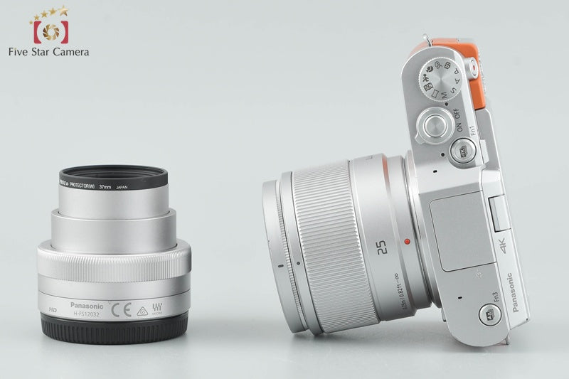 Panasonic LUMIX G DC-GF9W Orange Double Lens Kit (Japanese Language Only)