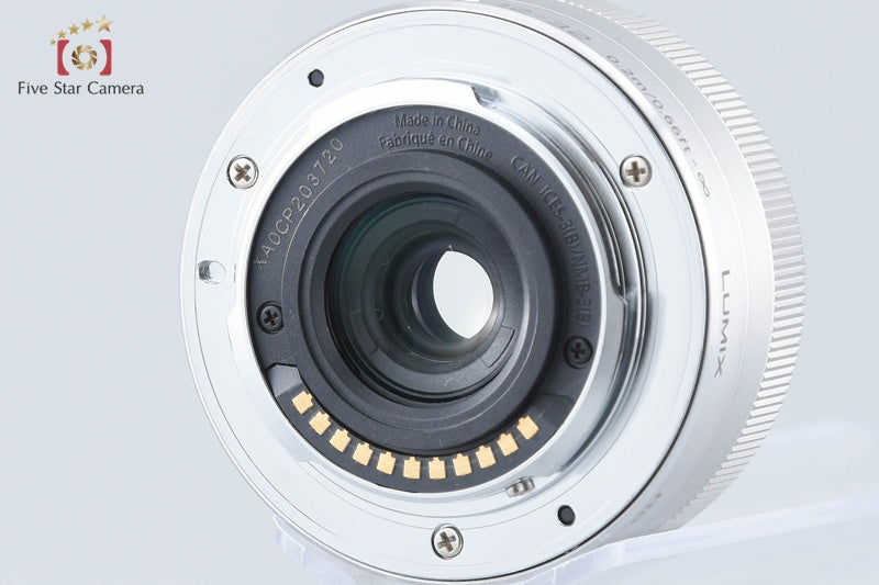 Panasonic LUMIX DC-GF9 Silver Double Lens Kit (Japanese Language Only)