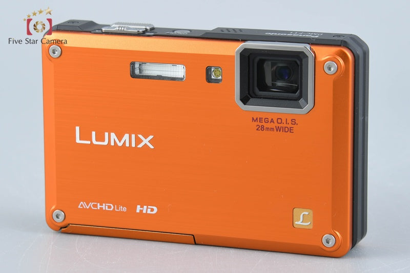 Panasonic LUMIX DMC-FT1 Sunrise Orange Digital Camera (Japanese Language Only)