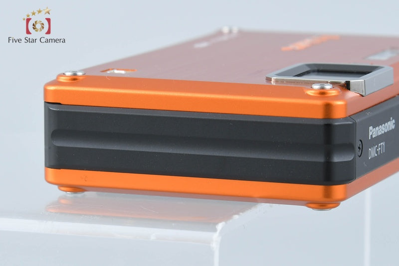 Panasonic LUMIX DMC-FT1 Sunrise Orange Digital Camera (Japanese Language Only)