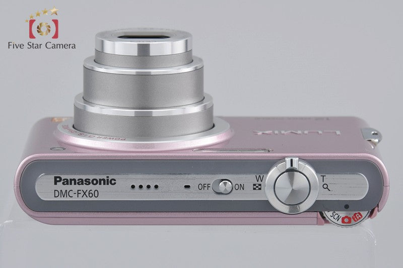 Panasonic LUMIX DMC-FX60 Sweet Pink Digital Camera (Japanese Language Only)