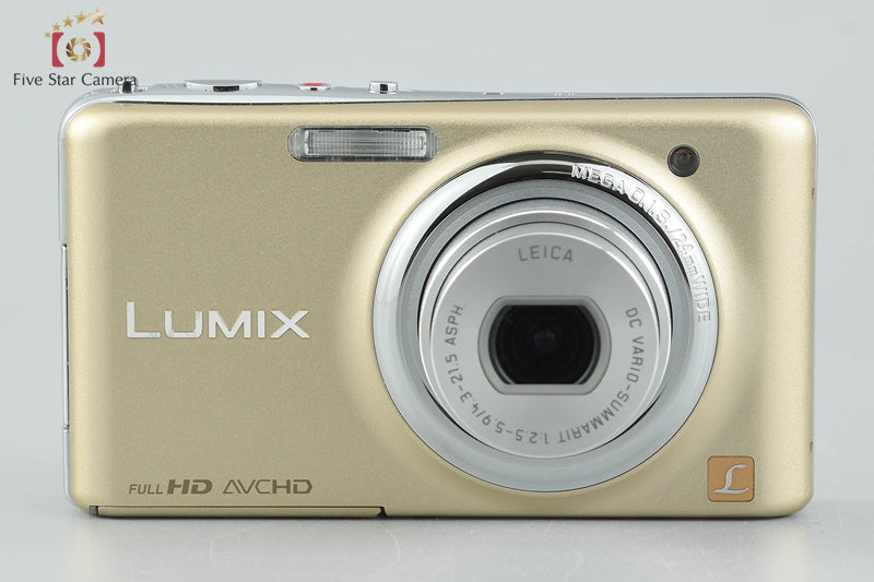 Panasonic LUMIX DMC-FX77 Leopard Gold Digital Camera (Japanese Language Only)
