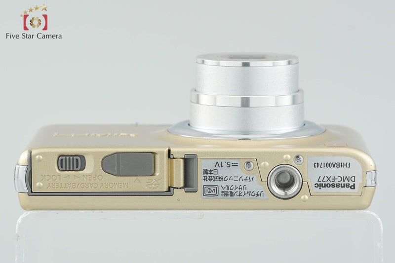 Panasonic LUMIX DMC-FX77 Leopard Gold Digital Camera (Japanese Language Only)