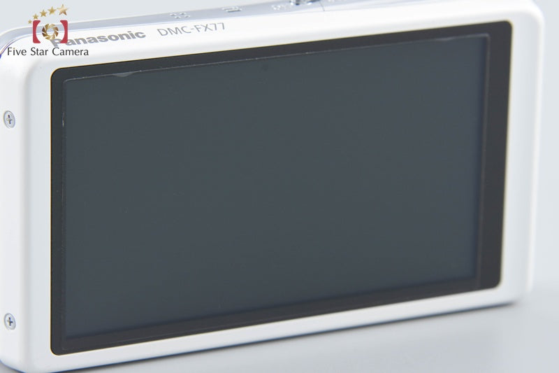 Panasonic LUMIX DMC-FX77 Lily White Digital Camera (Japanese Language Only)