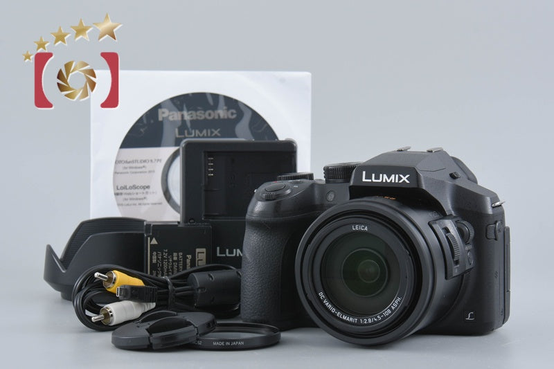 Panasonic LUMIX DMC-FZ300 Black Compact Digital Camera (Japanese Language Only)