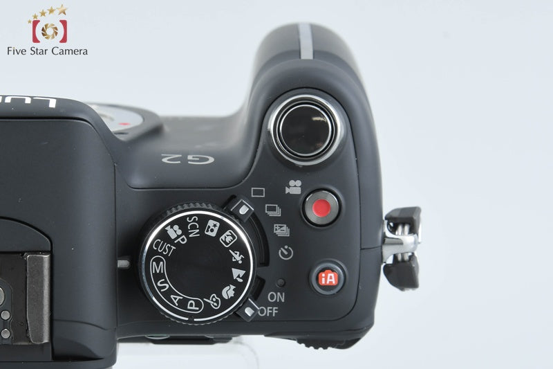 Panasonic LUMIX DMC-G2 Black Mirrorless Camera (Japanese Language Only)