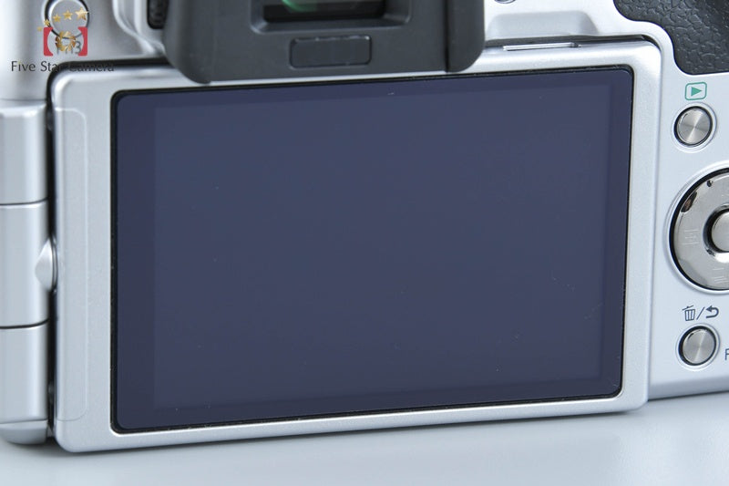 Panasonic LUMIX DMC-G5 Silver Mirrorless Camera (Japanese Language Only)