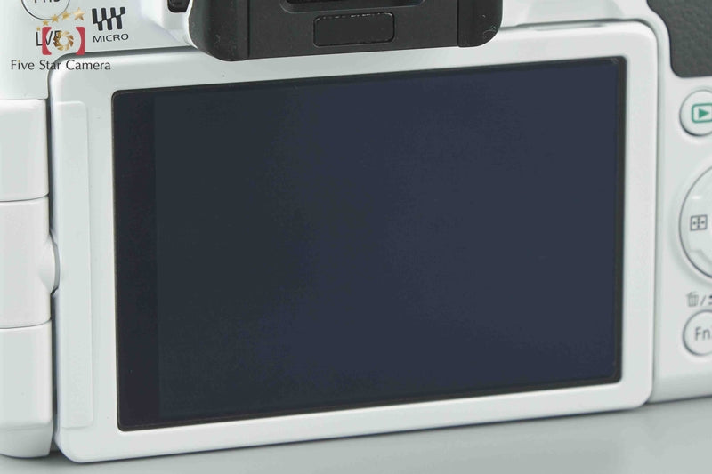 Panasonic LUMIX DMC-G6 White Mirrorless Camera (Japanese Language Only)