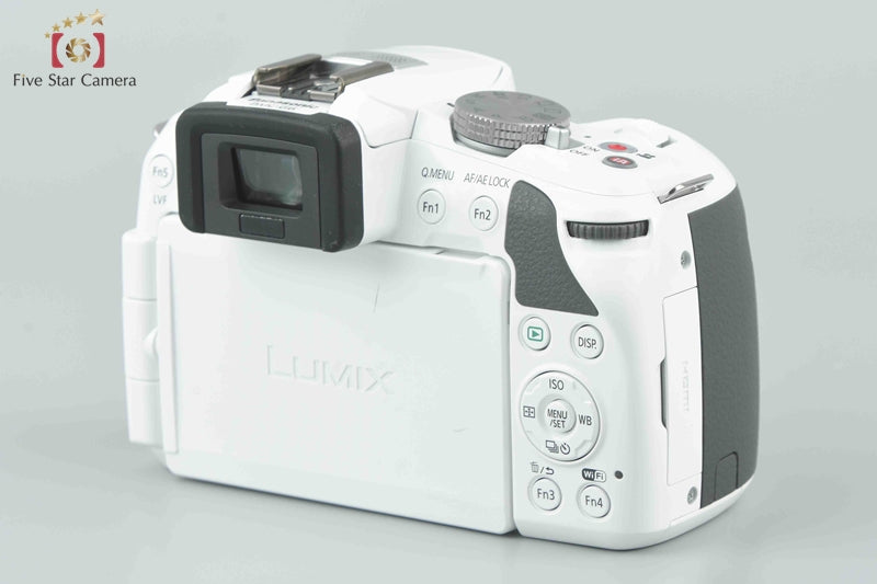 Panasonic LUMIX DMC-G6 White Mirrorless Camera (Japanese Language Only)
