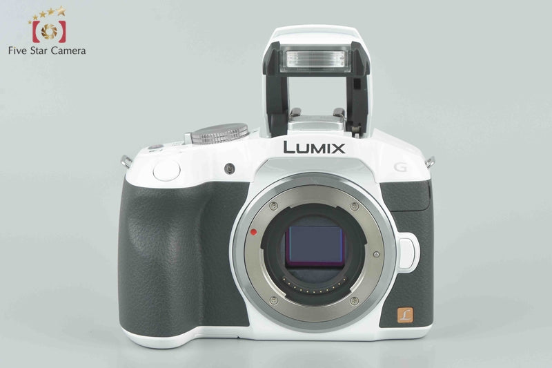 Panasonic LUMIX DMC-G6 White Mirrorless Camera (Japanese Language Only)