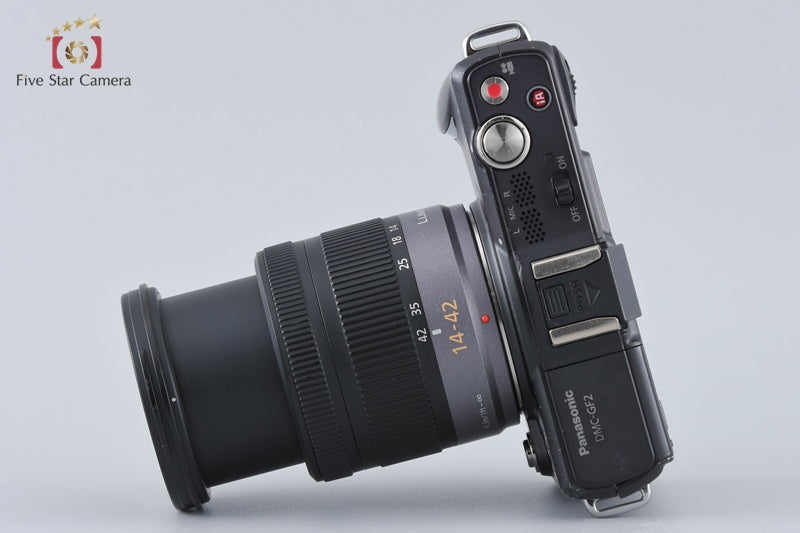 Panasonic LUMIX DMC-GF2 Black + LUMIX G VARIO 14-42 (Japanese Language Only)