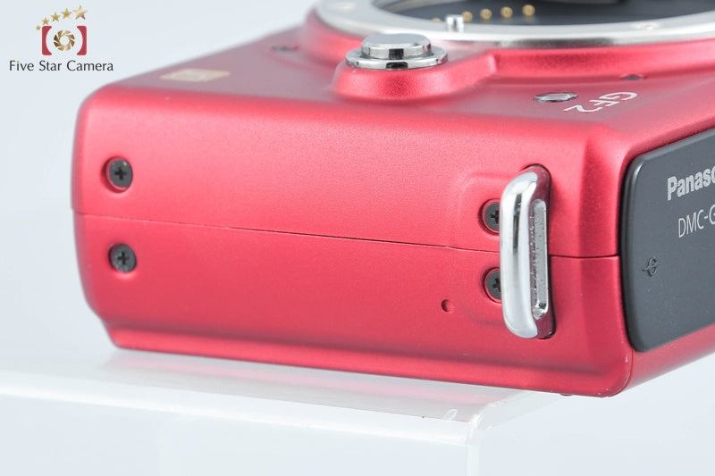 Panasonic LUMIX DMC-GF2 Red Mirrorless Camera (Japanese Language Only)