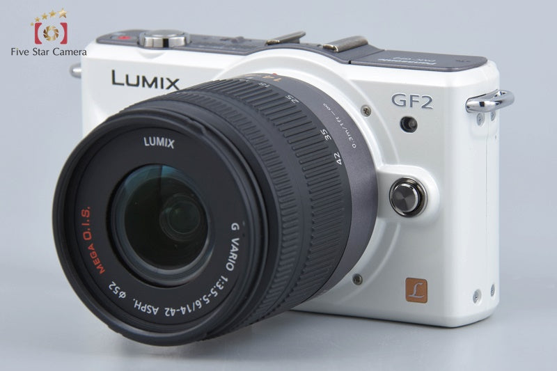 Panasonic LUMIX DMC-GF2 White + LUMIX G VARIO 14-42 (Japanese Language Only)