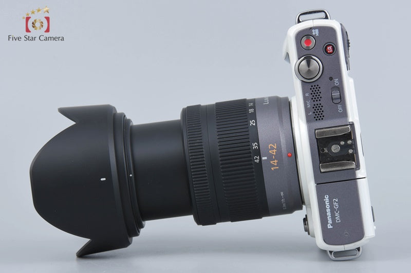 Panasonic LUMIX DMC-GF2 White + LUMIX G VARIO 14-42 (Japanese Language Only)