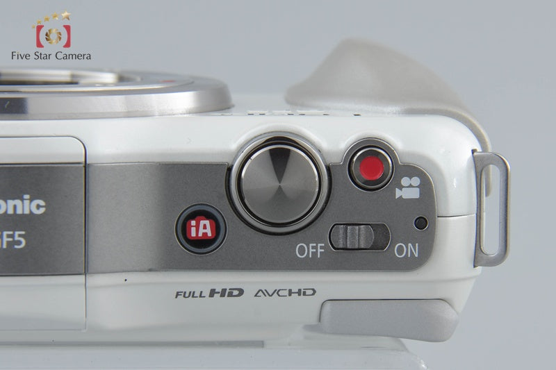 Panasonic LUMIX DMC-GF5 Shell White + 14-42 Lens (Japanese Language Only)