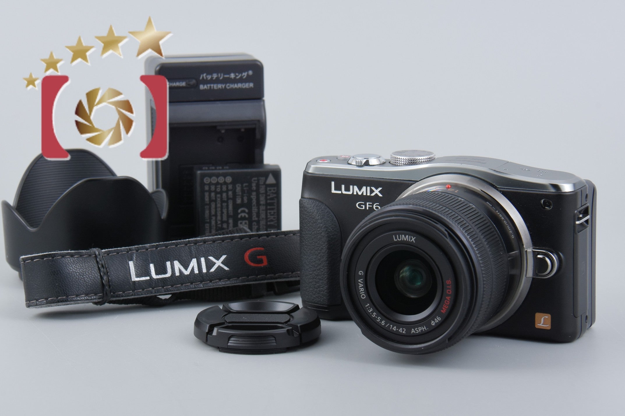 Panasonic LUMIX DMC-GF6 Black + LUMIX G VARIO 14-42mm (Japanese Language Only)