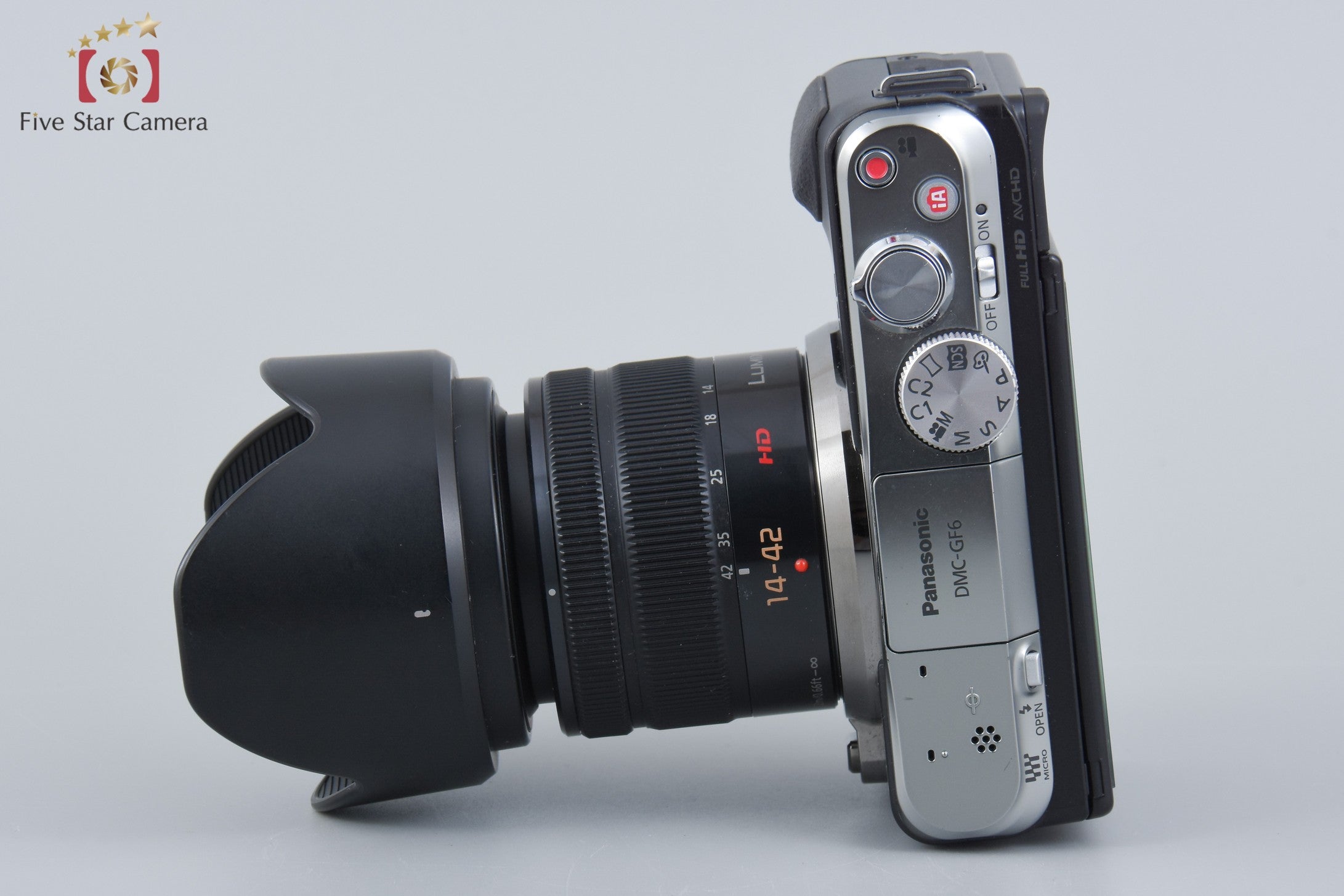 Panasonic LUMIX DMC-GF6 Black + LUMIX G VARIO 14-42mm (Japanese Language Only)