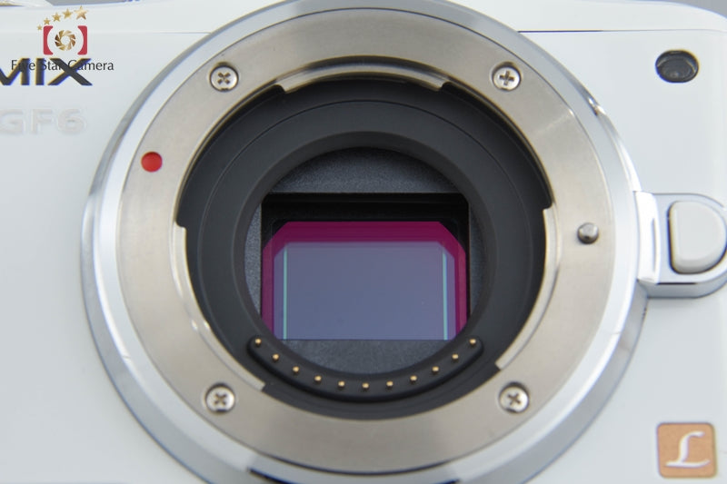 Panasonic LUMIX DMC-GF6W Double Zoom Lens Kit White (Japanese Language Only)