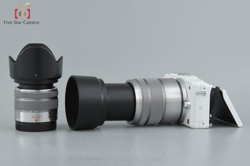 Panasonic LUMIX DMC-GF6W Double Zoom Lens Kit White (Japanese Language Only)