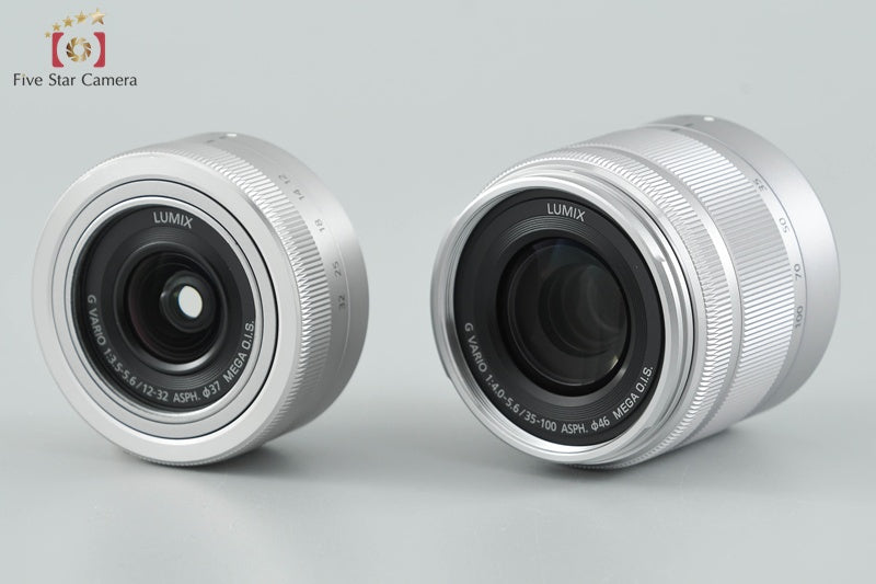 Panasonic LUMIX DMC-GF7W Double Zoom Lens Kit Silver (Japanese Language Only)