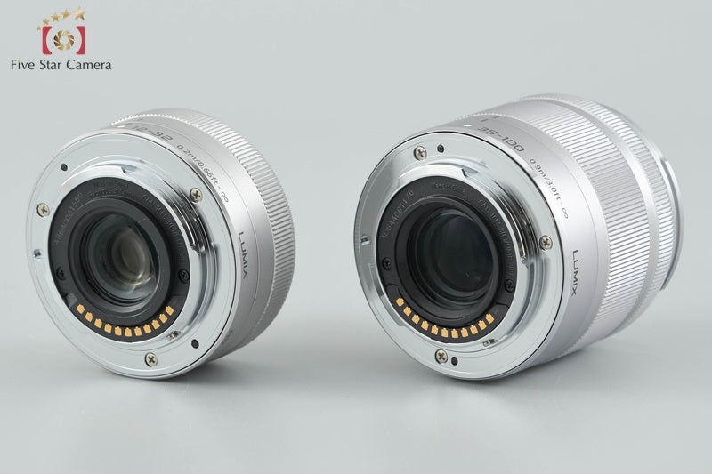 Panasonic LUMIX DMC-GF7W Double Zoom Lens Kit Silver (Japanese Language Only)