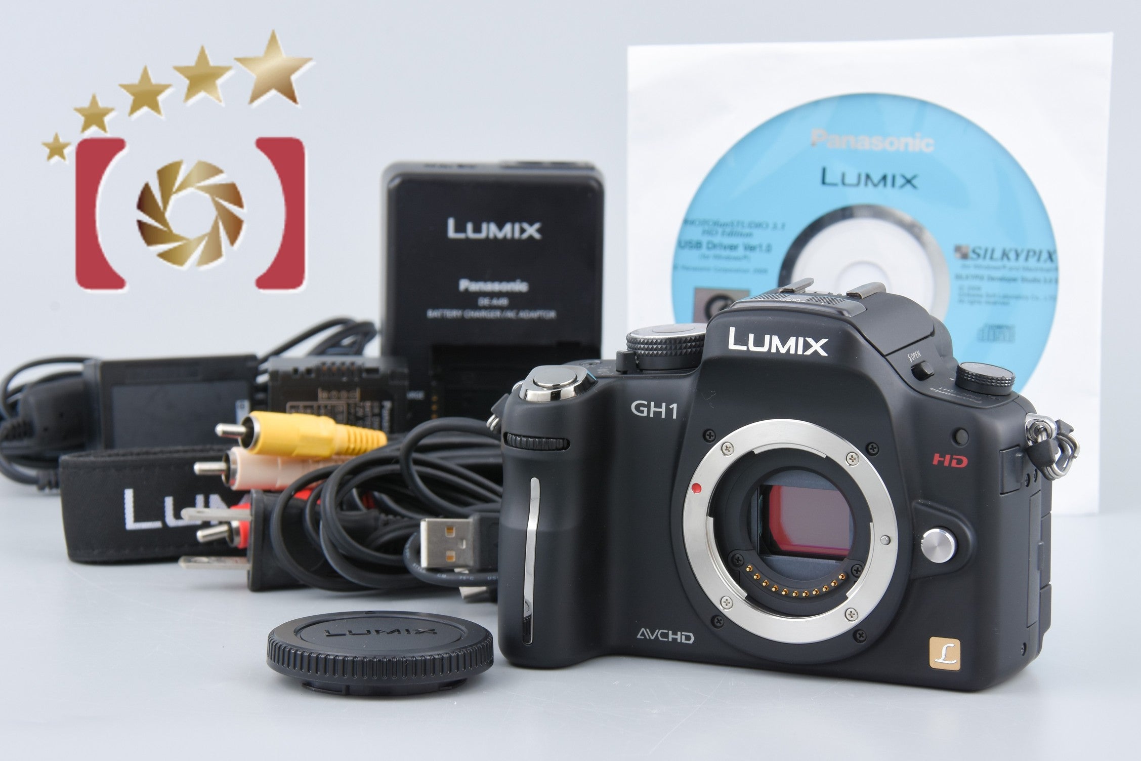 Panasonic LUMIX DMC-GH1 Comfort Black Mirrorless Camera (Japanese Language Only)