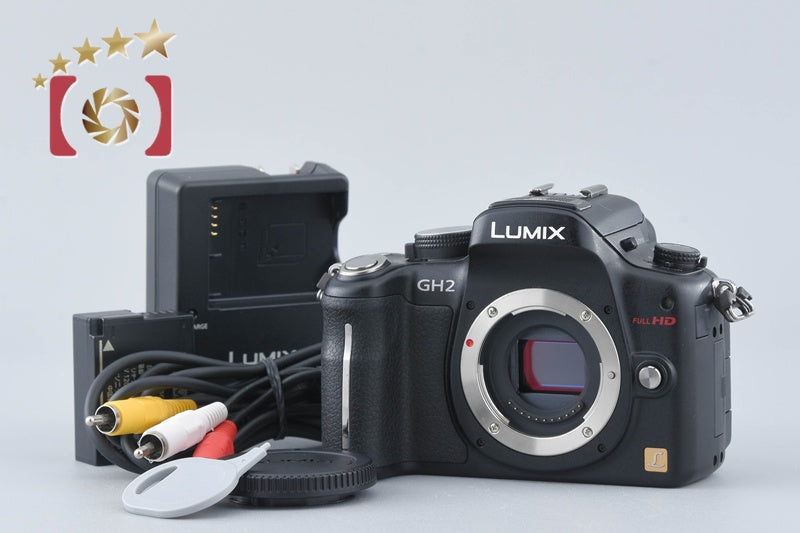 Panasonic DMC-GH2 Black Mirrorless Camera (Japanese Language Only)