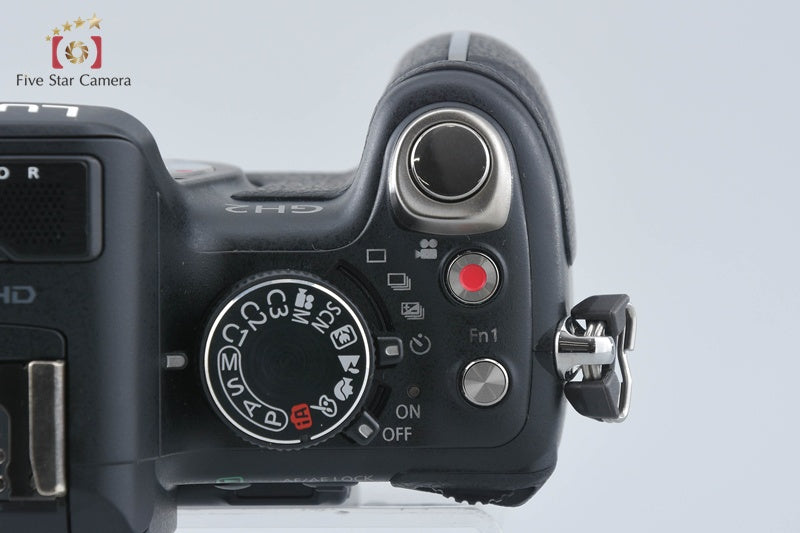 Panasonic DMC-GH2 Black Mirrorless Camera (Japanese Language Only)