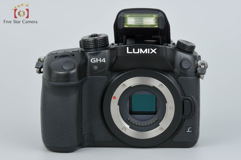 Panasonic LUMIX DMC-GH4 Black Mirrorless Camera (Japanese Language Only)