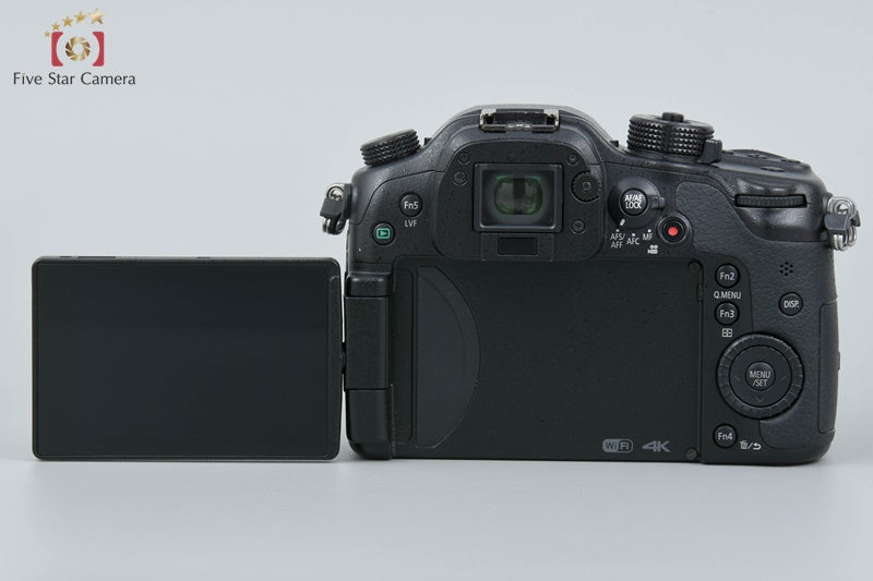 Panasonic LUMIX DMC-GH4 Black Mirrorless Camera (Japanese Language Only)