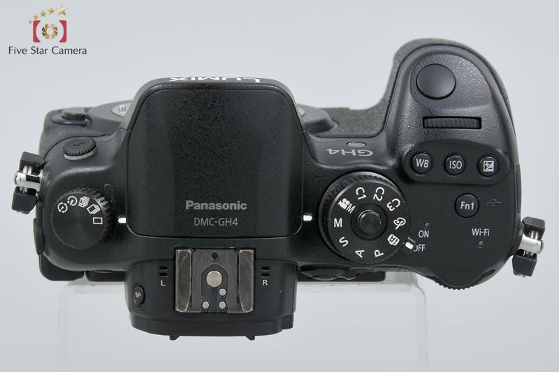 Panasonic LUMIX DMC-GH4 Black Mirrorless Camera (Japanese Language Only)