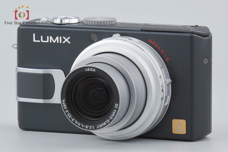Panasonic LUMIX DMC-LX1 Black Compact Digital Camera (Japanese Language Only)