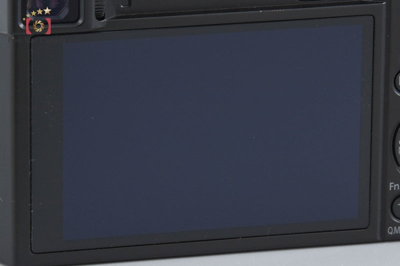 Panasonic LUMIX DMC-TX1 Black 20.1 MP Digital Camera [Excellent]