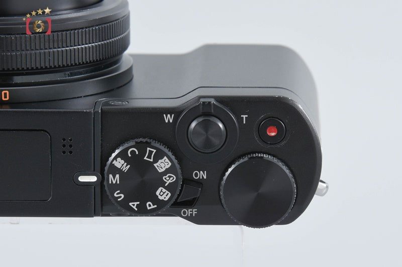 Panasonic LUMIX DMC-TX1 Black 20.1 MP Digital Camera [Excellent]