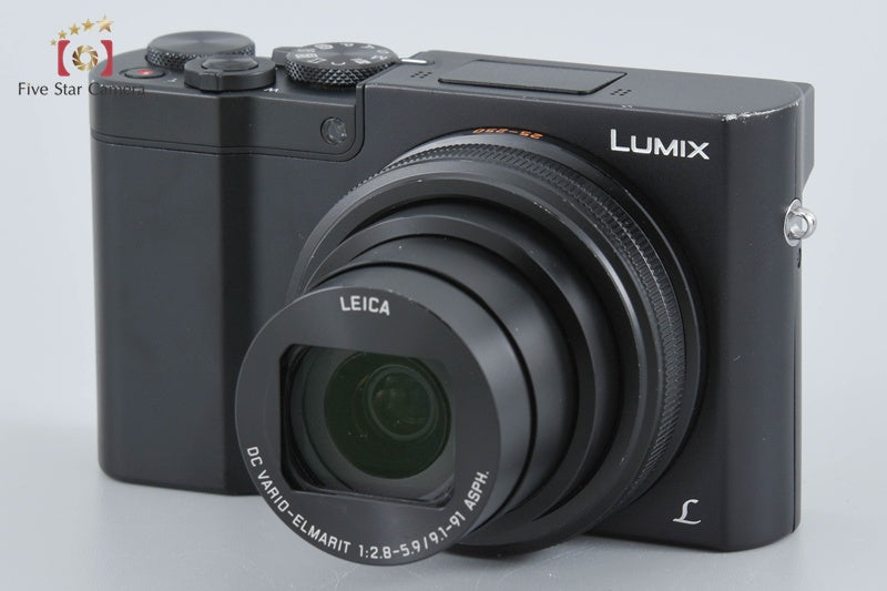 Panasonic LUMIX DMC-TX1 Black 20.1 MP Digital Camera [Excellent]
