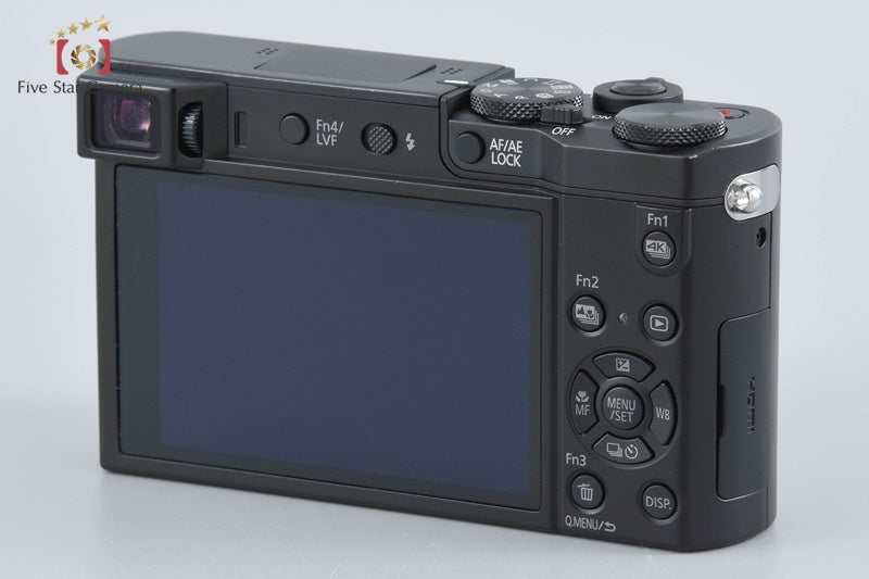 Panasonic LUMIX DMC-TX1 Black 20.1 MP Digital Camera [Excellent]