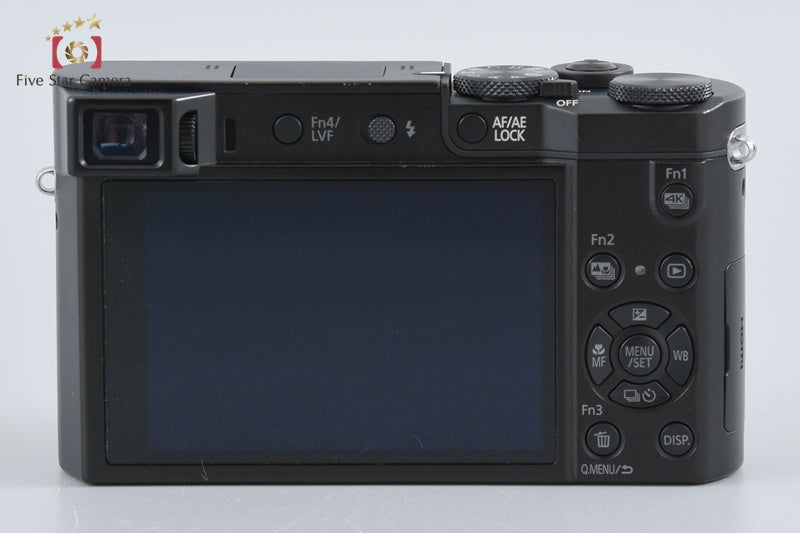 Panasonic LUMIX DMC-TX1 Black 20.1 MP Digital Camera [Excellent]