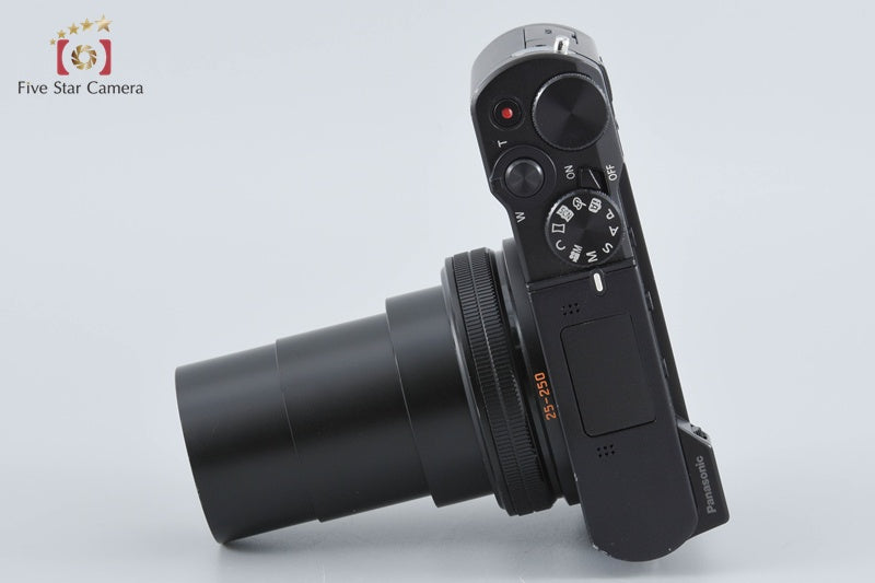 Panasonic LUMIX DMC-TX1 Black 20.1 MP Digital Camera [Excellent]