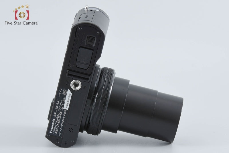 Panasonic LUMIX DMC-TX1 Black 20.1 MP Digital Camera [Excellent]