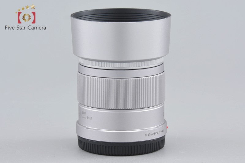 Panasonic LUMIX G 42.5mm f/1.7 ASPH. POWER O.I.S. H-HS043 Silver [Near Mint]