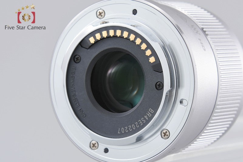 Panasonic LUMIX G 42.5mm f/1.7 ASPH. POWER O.I.S. H-HS043 Silver [Near Mint]