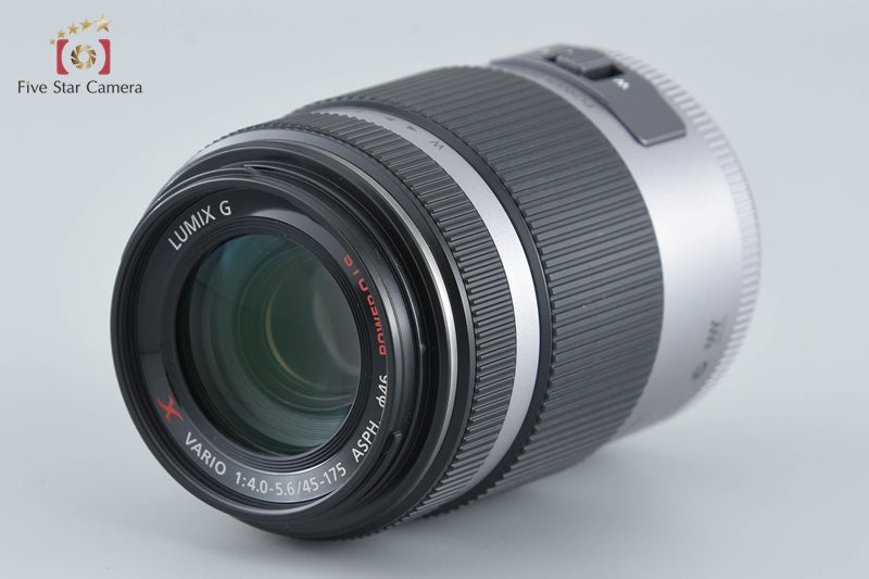 Panasonic LUMIX G VARIO 45-175mm f/4-5.6 ASPH. POWER O.I.S. H-PS45175 Silver