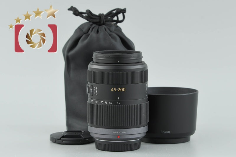 Panasonic LUMIX G VARIO 45-200mm f/4-5.6 MEGA O.I.S. H-FS045200 [Very Good]