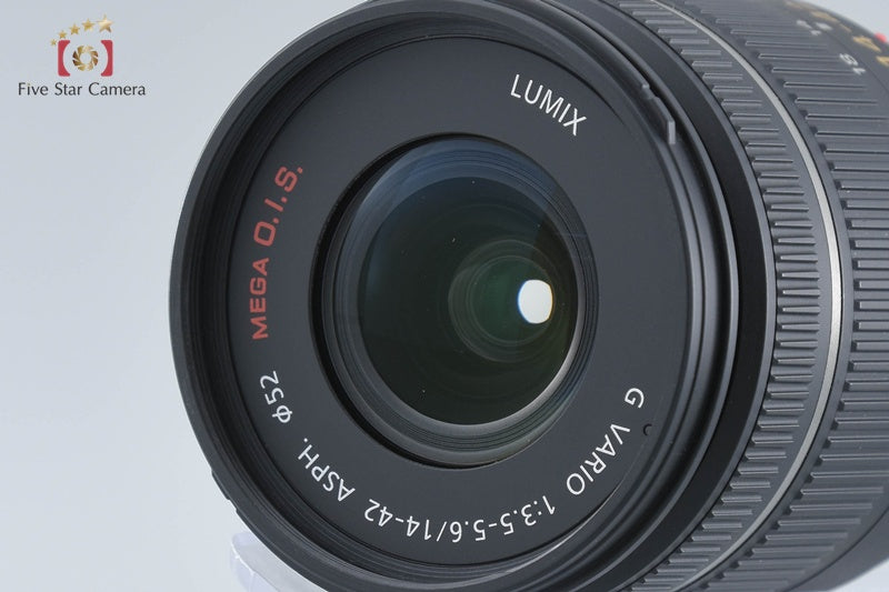 Panasonic LUMIX G VARIO 14-42mm f/3.5-5.6 ASPH. MEGA O.I.S. H-FS014042