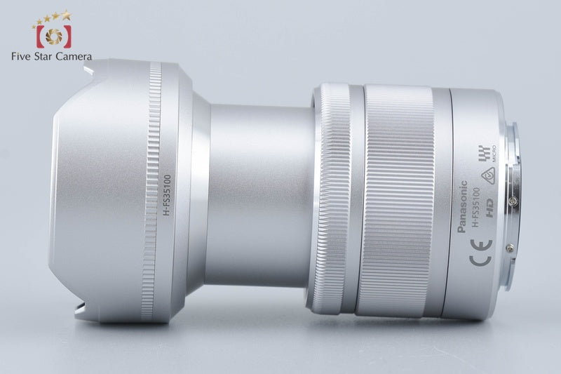 Panasonic LUMIX G VARIO 35-100mm f/4-5.6 ASPH. MEGA O.I.S. H-FS35100 Silver
