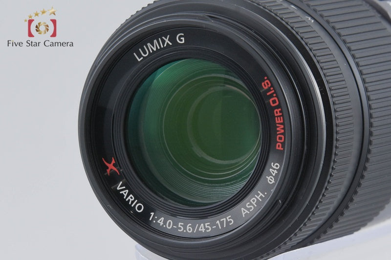 Panasonic LUMIX G X VARIO 45-175mm f/4-5.6 ASPH. POWER O.I.S. H-PS45175 Black