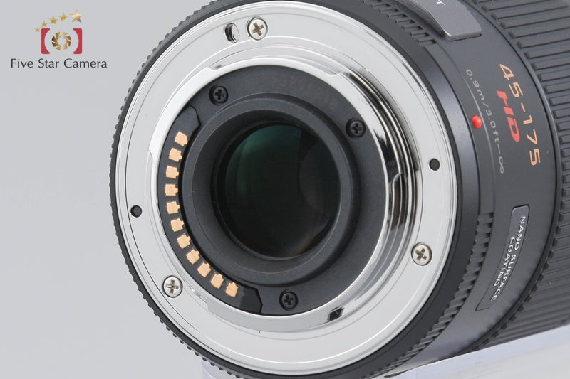 Panasonic LUMIX G X VARIO 45-175mm f/4-5.6 ASPH. POWER O.I.S. H-PS45175 Black