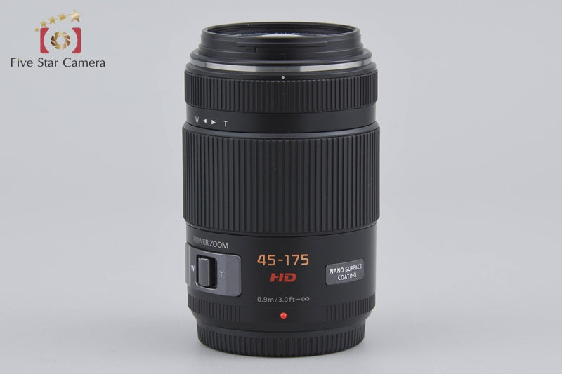Panasonic LUMIX G X VARIO 45-175mm f/4-5.6 ASPH. POWER O.I.S. H-PS45175 Black