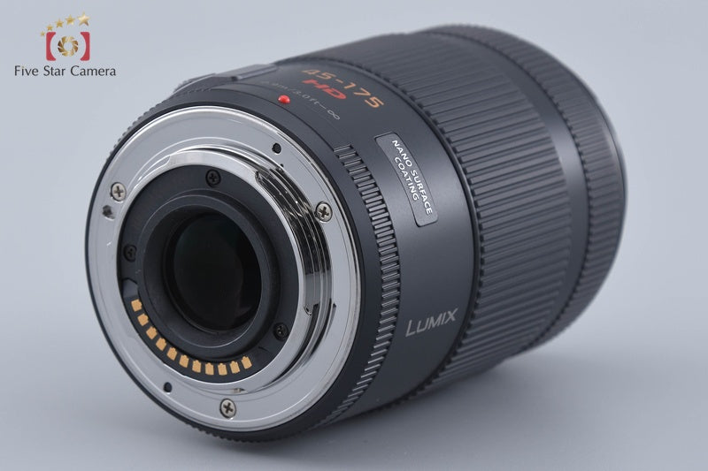 Panasonic LUMIX G X VARIO 45-175mm f/4-5.6 ASPH. POWER O.I.S. H-PS45175 Black