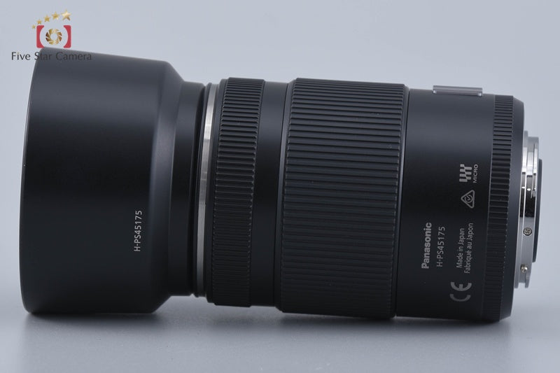 Panasonic LUMIX G X VARIO 45-175mm f/4-5.6 ASPH. POWER O.I.S. H-PS45175 Black